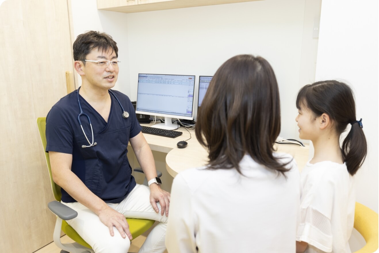 お子さまの アレルギーについて