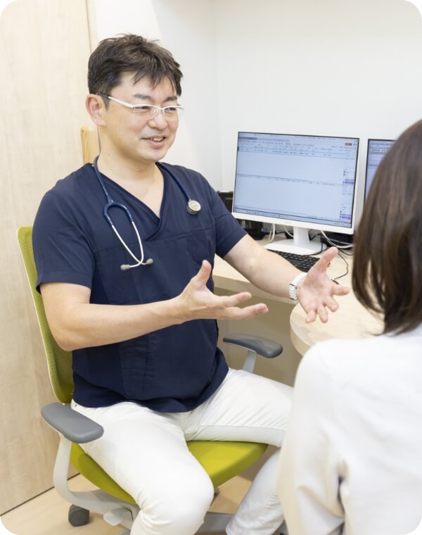 アレルギー専門医および 小児科専門医による丁寧な診療