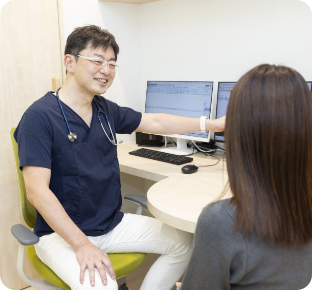 大人からお子さままで ご家族単位での診察が可能